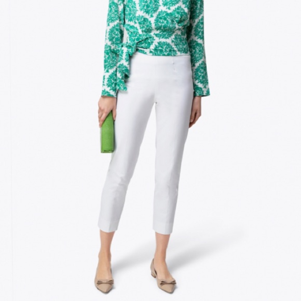 Piazza Sempione Audrey Stretch Cotton Capri, 4